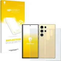 Upscreen Protection d'écran Reflection Shield Mat (1 pcs, Samsung Galaxy S24 Ultra), Téléphone portable : film de protection, Gris