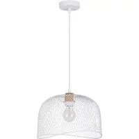 Nova Luce Lampe cage Lyron blanc