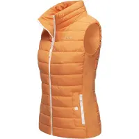 MARIKOO Gilet 'Reimii' orange clair / blanc