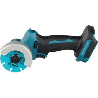 Makita DMC 300 RF1 Meuleuse d'angle sans fil 18 V 76 mm Brushless + 1x batterie 3,0 Ah + chargeur
