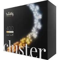 Twinkly Cluster 400 LED AWW Gen.II IP44 Gold Edition