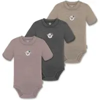 Normani Barboteuse / body 'Tihoi' beige / rose / noir / blanc