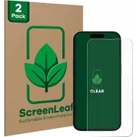 ScreenLeaf Film de protection durable Protection d'écran Film clair transparent (Apple iPhone 15 Pro Max), Téléphone portable : film de protection, Transparent