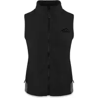 Normani Gilet de sport 'Barrie' gris / noir