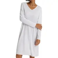 Hanro Chemise de nuit ' Cotton Silk ' blanc