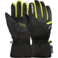 Reusch Gants de sport 'Bennet R-TEX XT Junior' jaune / gris foncé