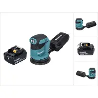 Makita DBO 180 G1 Ponceuse excentrique sans fil 18 V - 125 mm + 1x Batterie 6,0 Ah - sans chargeur
