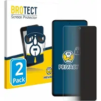 BROTECT Film anti-regards Anti-Spy Privacy Film de protection contre la lumière bleue (Xiaomi Redmi Note 12 Pro+), Téléphone portable : film de protection, Bleu