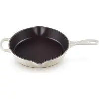 Le Creuset Gietijzeren Ronde Hoge Skillet Meringue 26cm