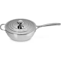 Le Creuset Poêle Le Creuset Inox PLUS Sauteuse 24 cm