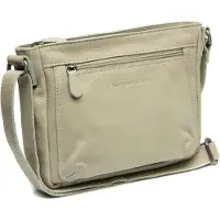 The Chesterfield Brand Cuir sac à épaule bandoulière Aston Crossbody Bag Ocean Blue kaki