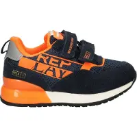 Replay Shoot Kid 6 Klittenband Laag - Blauw - Maat 26