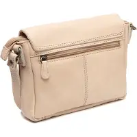 Chesterfield Cuir sac à épaule bandoulière Ann Crossbody Bag Beige