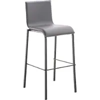 CLP Tabouret de bar Avola cuir plat B78