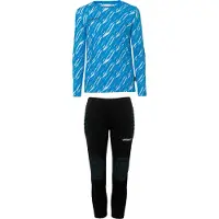 Uhlsport Progressive Bundle J Long Sleeve Set Bleu 10-11 Years Fille