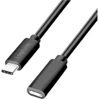 Logilink CU0211 Câble d'extension USB 2.0, noir, 2,0 m