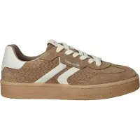 Tamaris Chaussure folklorique camel / blanc