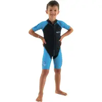Seac Sub Shorty à Manches Courtes Pour Junior Dolphin 1.5 Mm