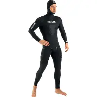 Seac Sub Combinaison Humide De Plongée Black Shark Open Cell 7 Mm