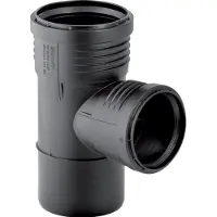 Geberit Vertriebs GmbH Silent-PP Abzweig 87,5Grad, mit Muffen DN90/50