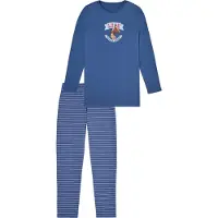 Schiesser Pyjama ' Horse World ' bleu