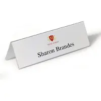Durable Porte-noms de table, 105 x 297 mm, 25 p.