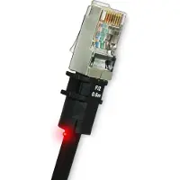 PatchSee Assmann/Digitus BasicPatch 5e, 1,2m Câble patch , CAT 5e U-FTP, Cu, PVC, AWG 26, longueur 1,2 m, couleur noire (PK-F-4)
