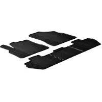 GledRing Tapis de sol caoutchouc Gledring Peugeot Partner 2008-2018 (5 places)
