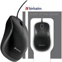 Verbatim Souris USB silencieuse, couleur : noir