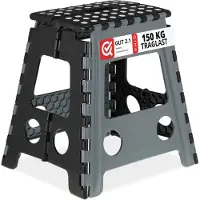 Relaxdays Tabouret Pliable, Tabouret Pour Enfants, Escabeau, Tabouret Jusqu'à 120 Kg Xl