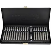 AWTOOLS Embouts hexagonaux / Torx / Spline Set de 40 pièces Bl