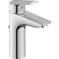 Duravit MinusFlow Mitigeur monocommande de lavabo M - Chromé Brillant - avec vidage - N11022001010