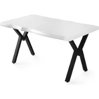 Skye Decor , Efor - 1411, Esstisch, Weiß, 100 % MELAMINBESCHICHICHTETETETETE SPANPLATTEN, 140 x 80 x 75 cm