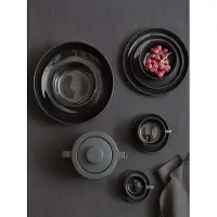 Marc O'Polo Chemin de Table Valka Anthracite-40 x 150 cm