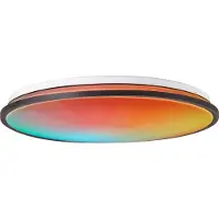 Brilliant Heida LED Panneau de plafond apparent 48cm noir