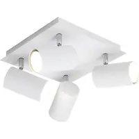 TRIO Spot de plafond Series 8024 4 lumières blanc