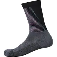 Shimano Hommes, Chaussettes de sport, S-Phyre Merino Tall Socks L/Xl (L/XL), Pink, Gris