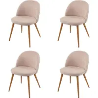 MCW Chaise de salle à manger -D53 (lot de 4)