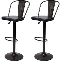 MCW Tabouret de bar -H10a (lot de 2)