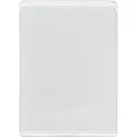 Leitz Protège-carte d'identité pour, 65 x 100 mm, PVC, grainé, 0,20 mm ouvert, feuille souple, pour carte