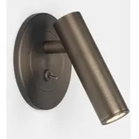 Astro Enna Applique Murale LED Encastrée avec Interrupteur Bronze