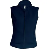 Kariban Gilet micropolaire sans manches femme Mélodie Marine 4XL