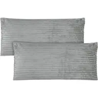 Aspero Coussins ' Mendoza ' gris clair