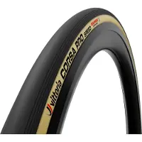 Vittoria Corsa Pro Speed pneu pliant TLR 700C - noir/beige - 26-622 / 28 x 1.0 pouces