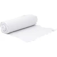 vidaXL Membrane géotextile blanc 1 x 10 m fibre de polyester