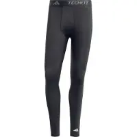 Adidas Pantalon de sport 'TECHFIT Compression Training Long' noir / blanc