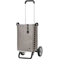Andersen Shopper Cabas ' Silja ' gris / noir / argent