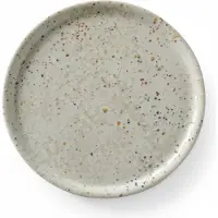 Duralex Assiette à pizza Drops Collection Gris clair, Assiettes, Gris