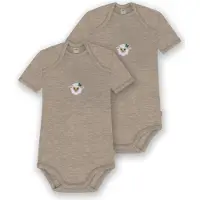Normani Barboteuse / body 'Tauranga' beige / crème / vert / blanc