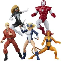 Hasbro Marvel Legends Action Figures Pack de 5 The West Coast Avengers Exclusive 15 cm